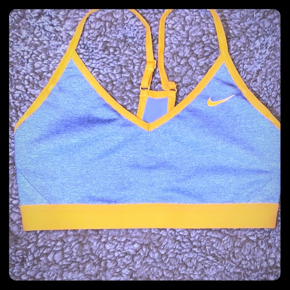 Nike Other - Nike Mint  orange and grey DRI- FIT sports bra